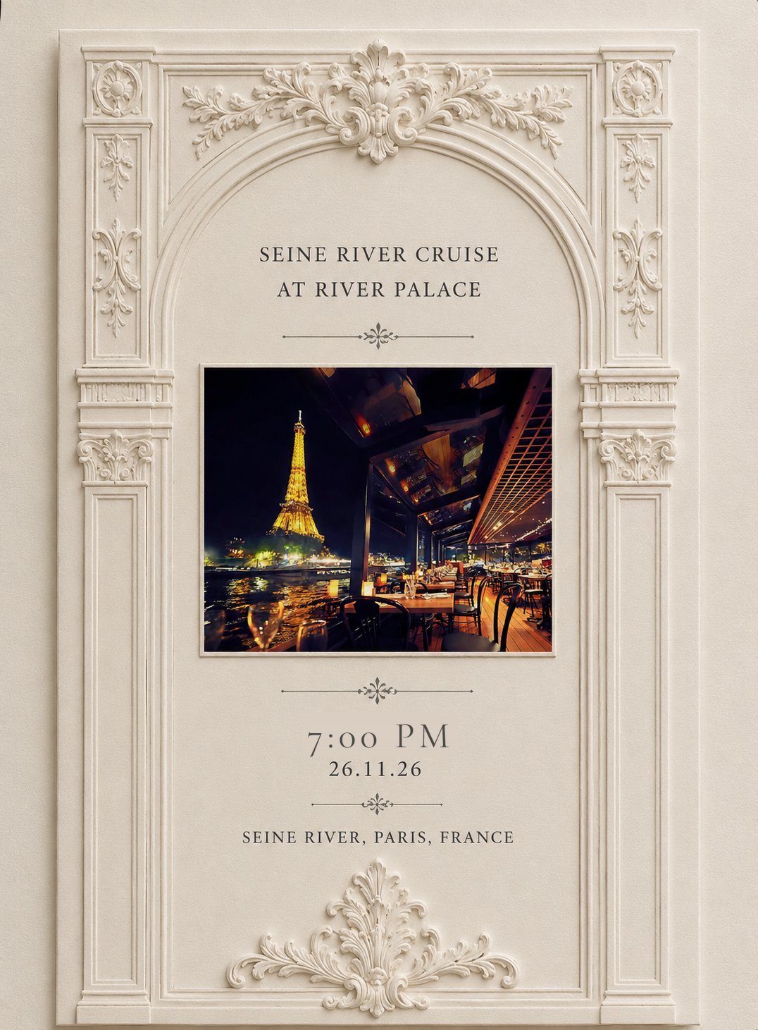 Boat Party invitation